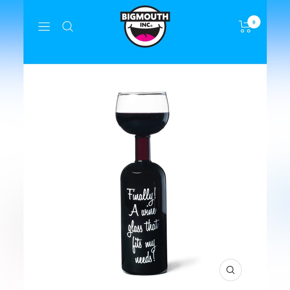 Wine Bottle Glass